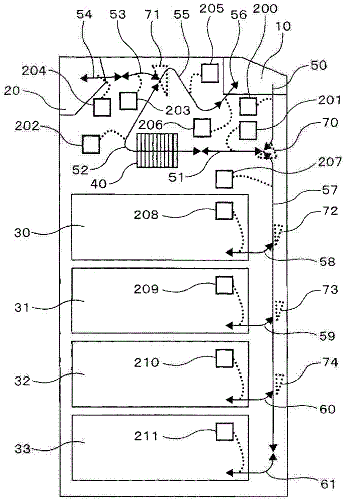 Banknote processing device