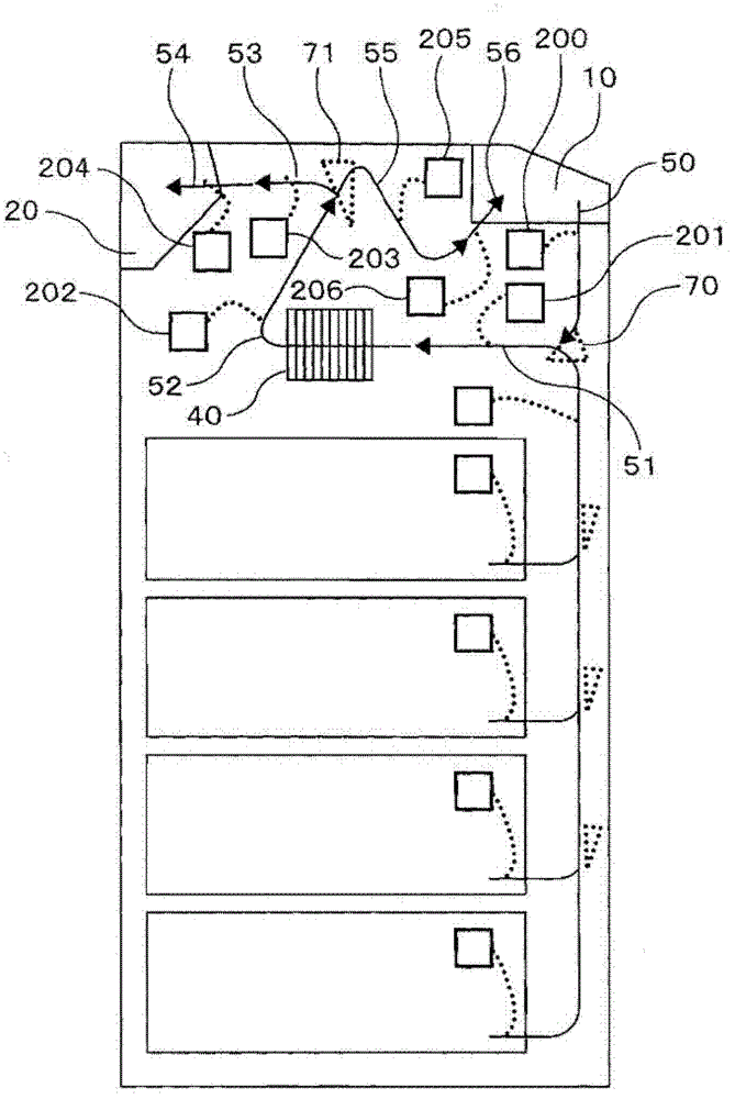 Banknote processing device