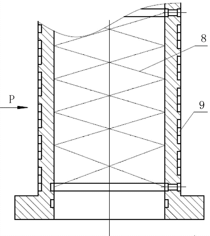 A main shaft structure of automatic lubricating and cooling gear shaping machine