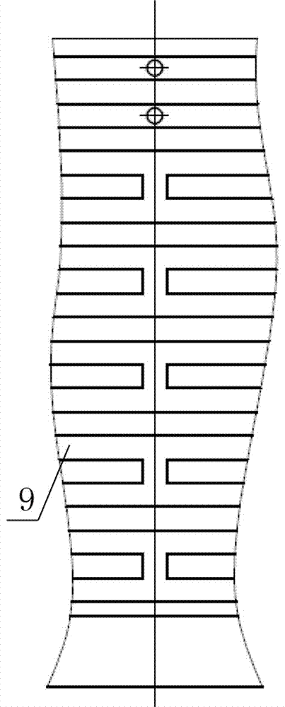 A main shaft structure of automatic lubricating and cooling gear shaping machine