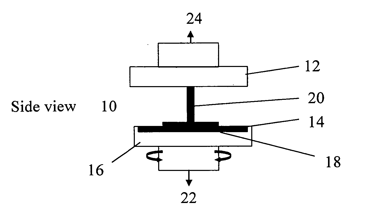 Device to measure the solidification properties of a liquid film and method therefor