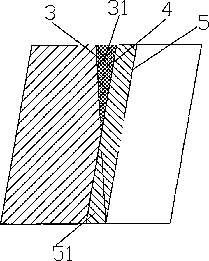 Tooth thickness variable cylinder profile modified gear and gearing device using same