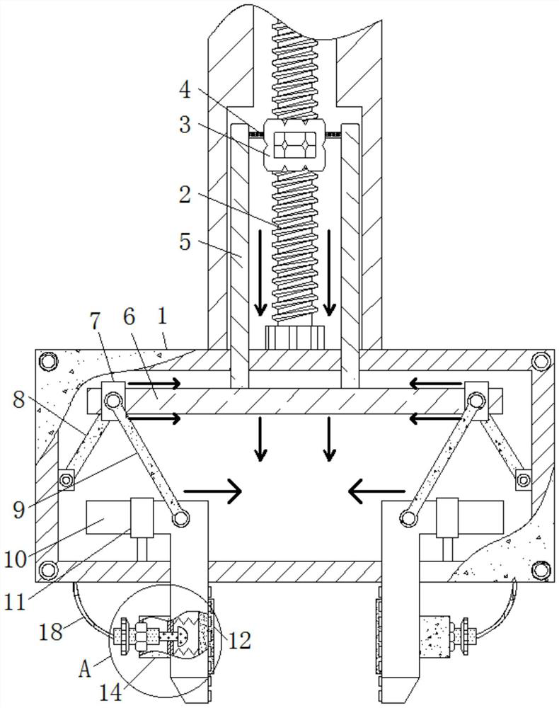 New energy robot clamping mechanism based on intelligent science and technology