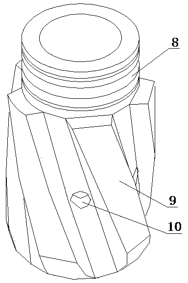 Rotary guide shoe