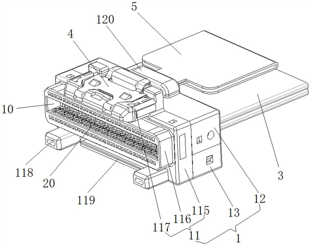 Cable connector and connector assembly