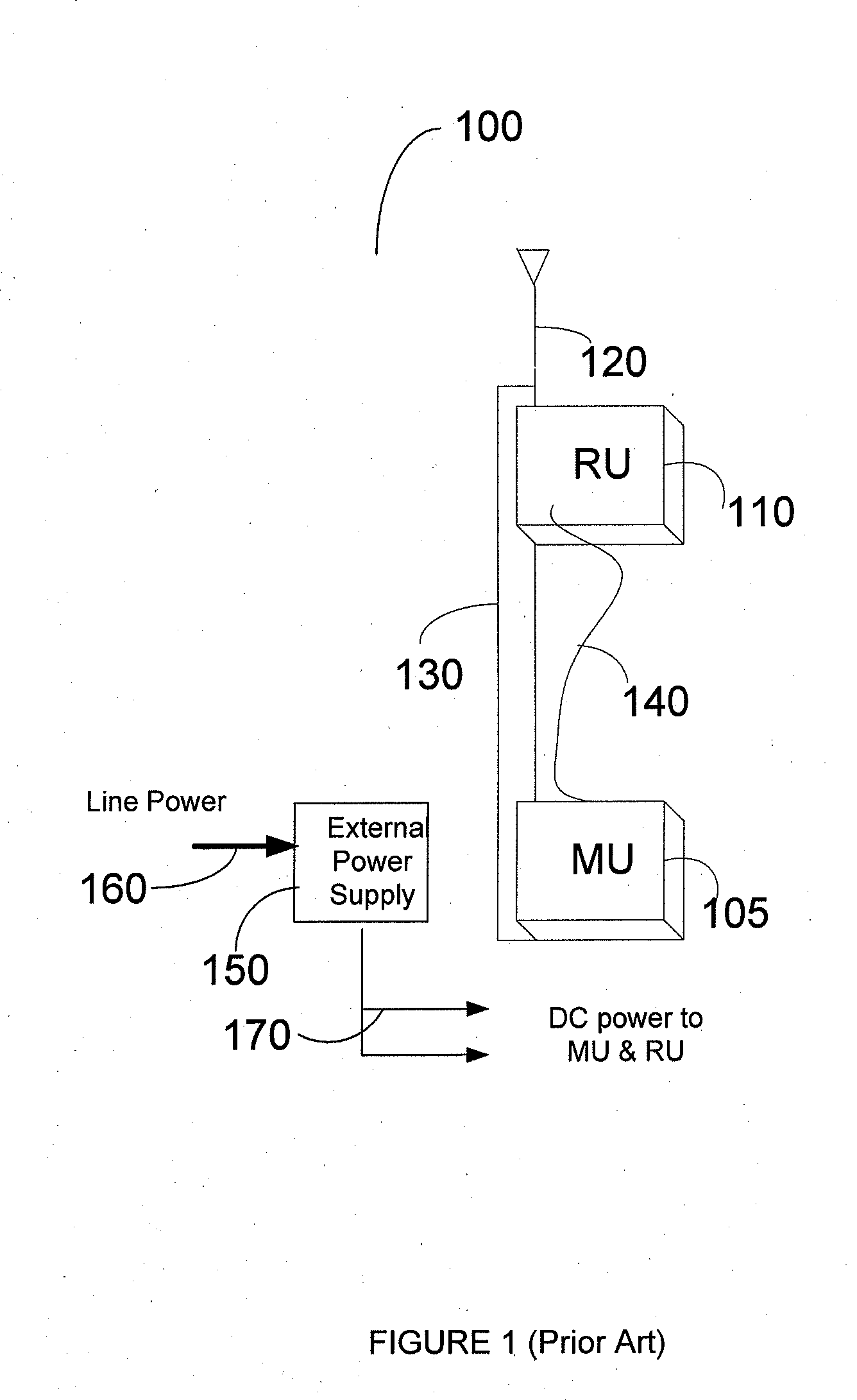 Messenger strand mounted pico-cell radio