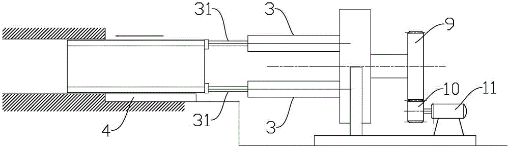 power unit for pipe jacking