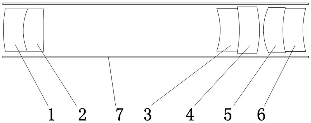 Optimization method and structure of Galileo telescope