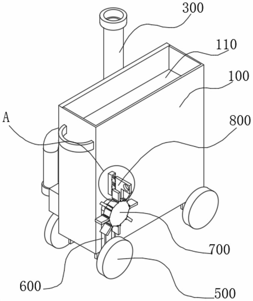 Auxiliary planting device for gardening seedlings