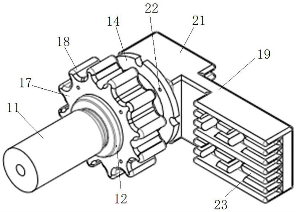 Static contact for switch cabinet, and switch cabinet