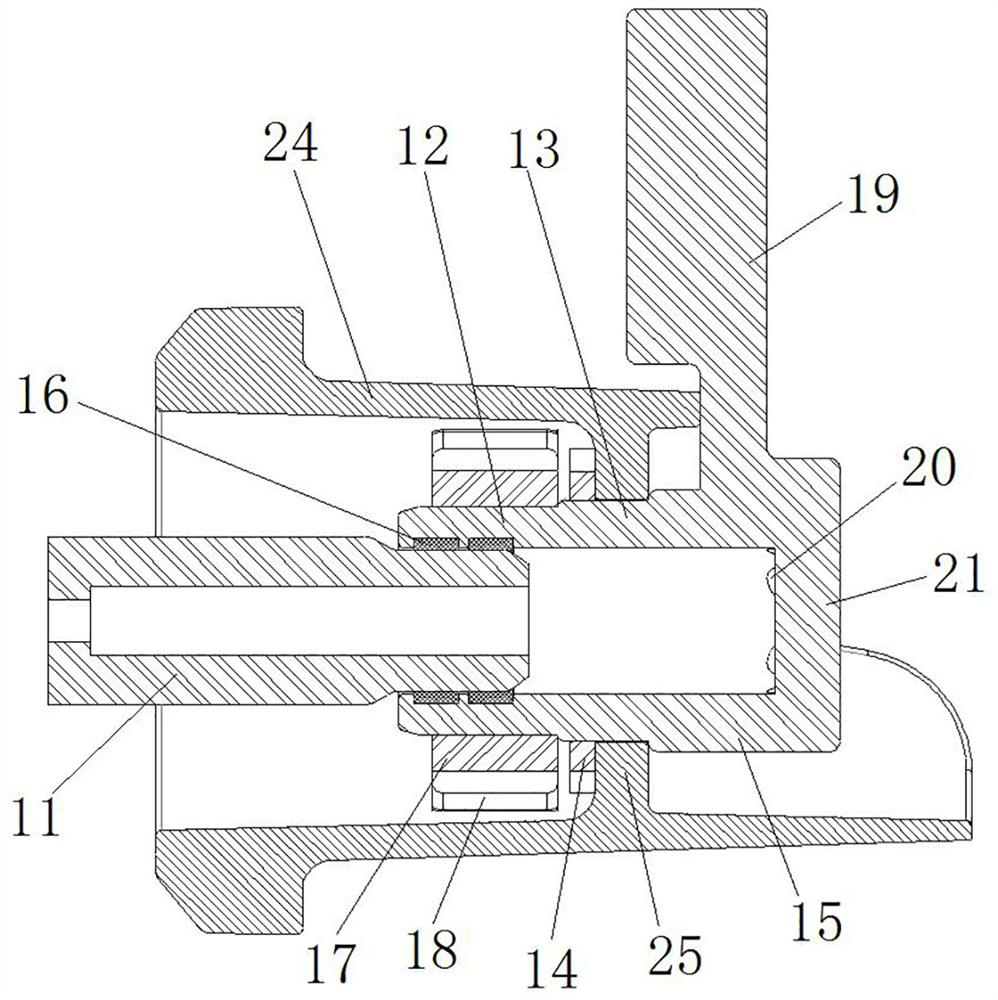 Static contact for switch cabinet, and switch cabinet