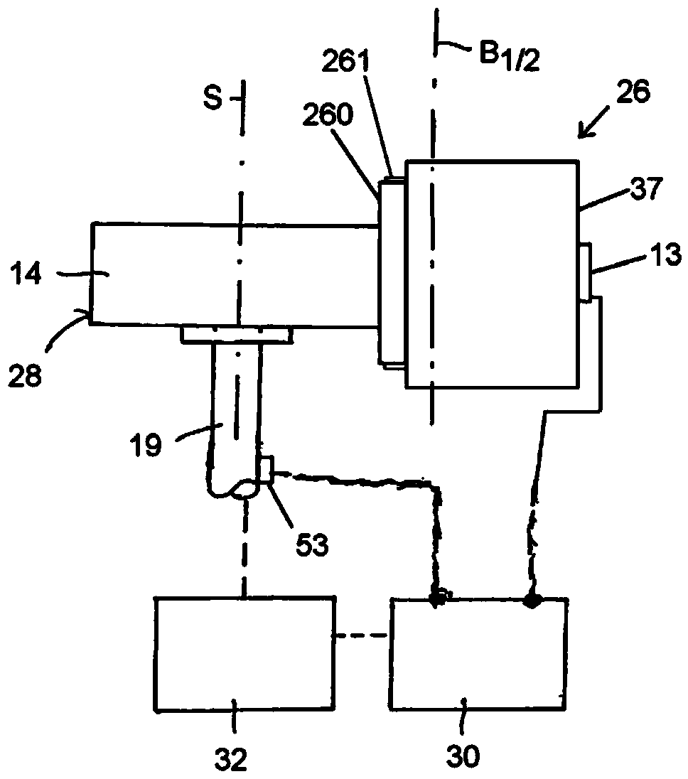 Automotive shop service apparatus having means for determining the rolling resistance coefficient of a tyre