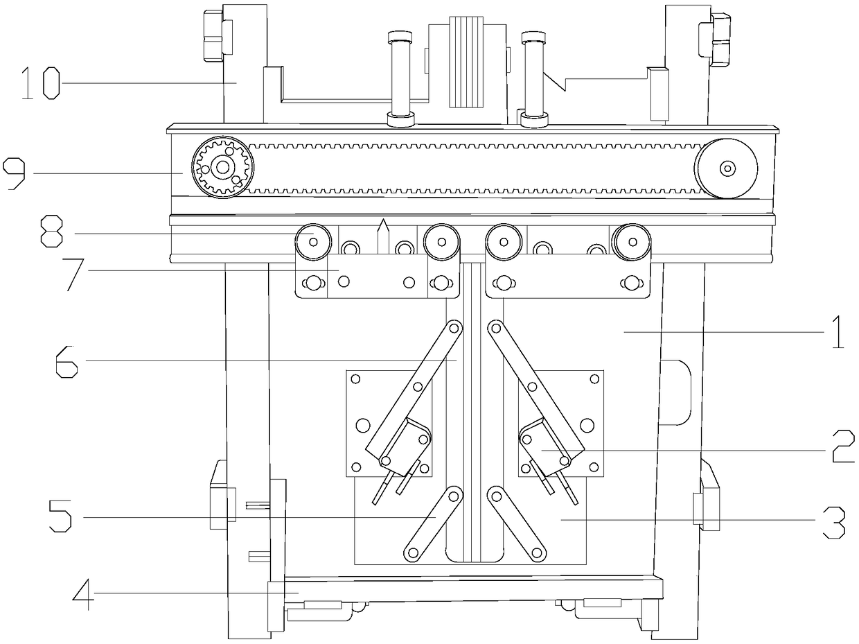 Novel elevator cab top maintenance safety protection device