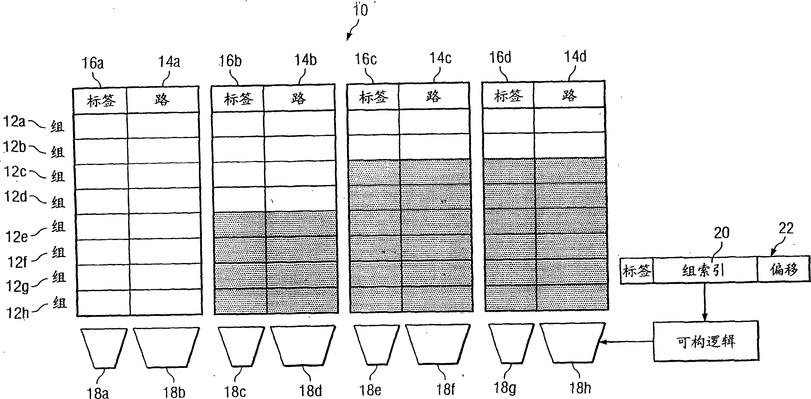 Reducing power consumption of cache