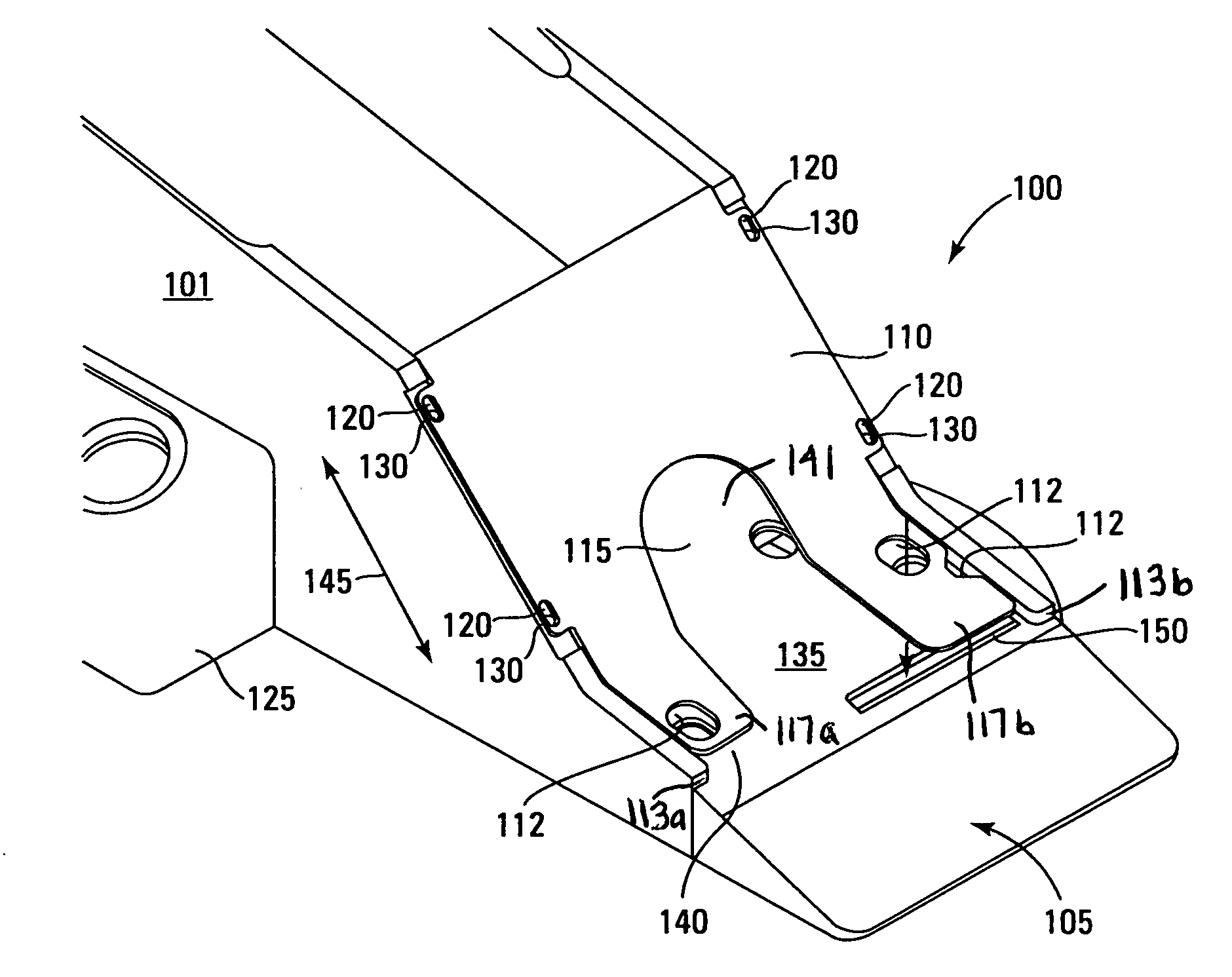 Ergonomic Card Delivery Shoe