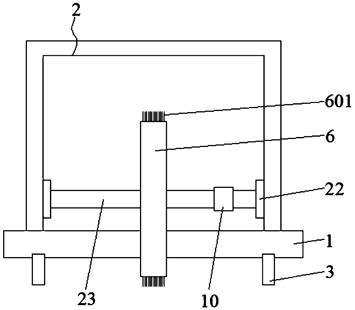 A bridge expansion joint cutting device