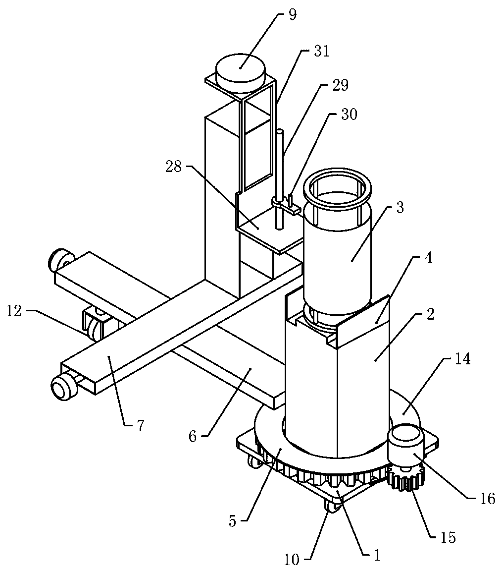 X-ray flaw detector verification platform and measurement method