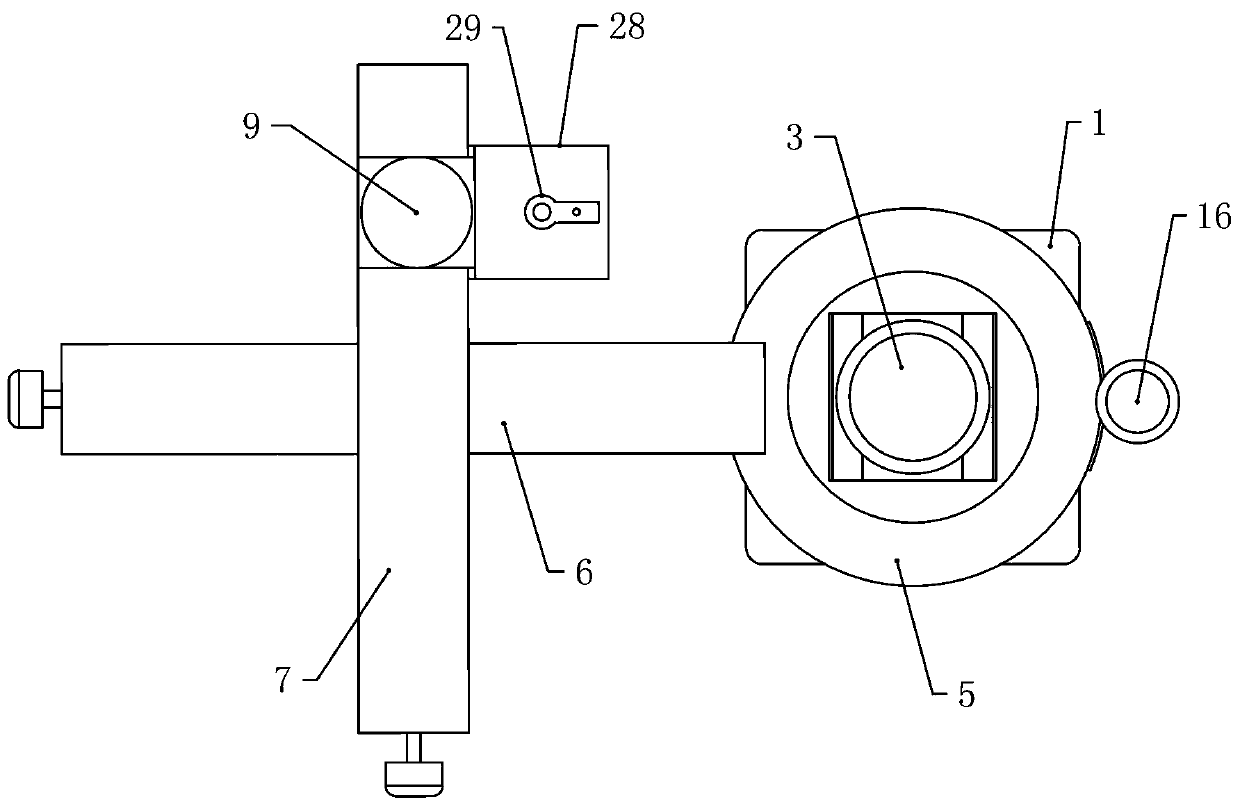 X-ray flaw detector verification platform and measurement method