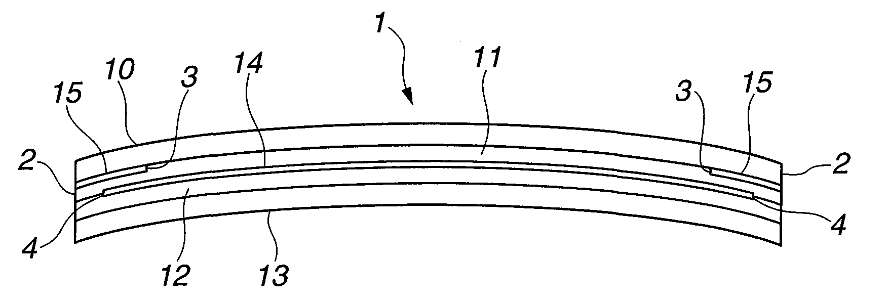 Laminated Glass With Inserted Plastic Film