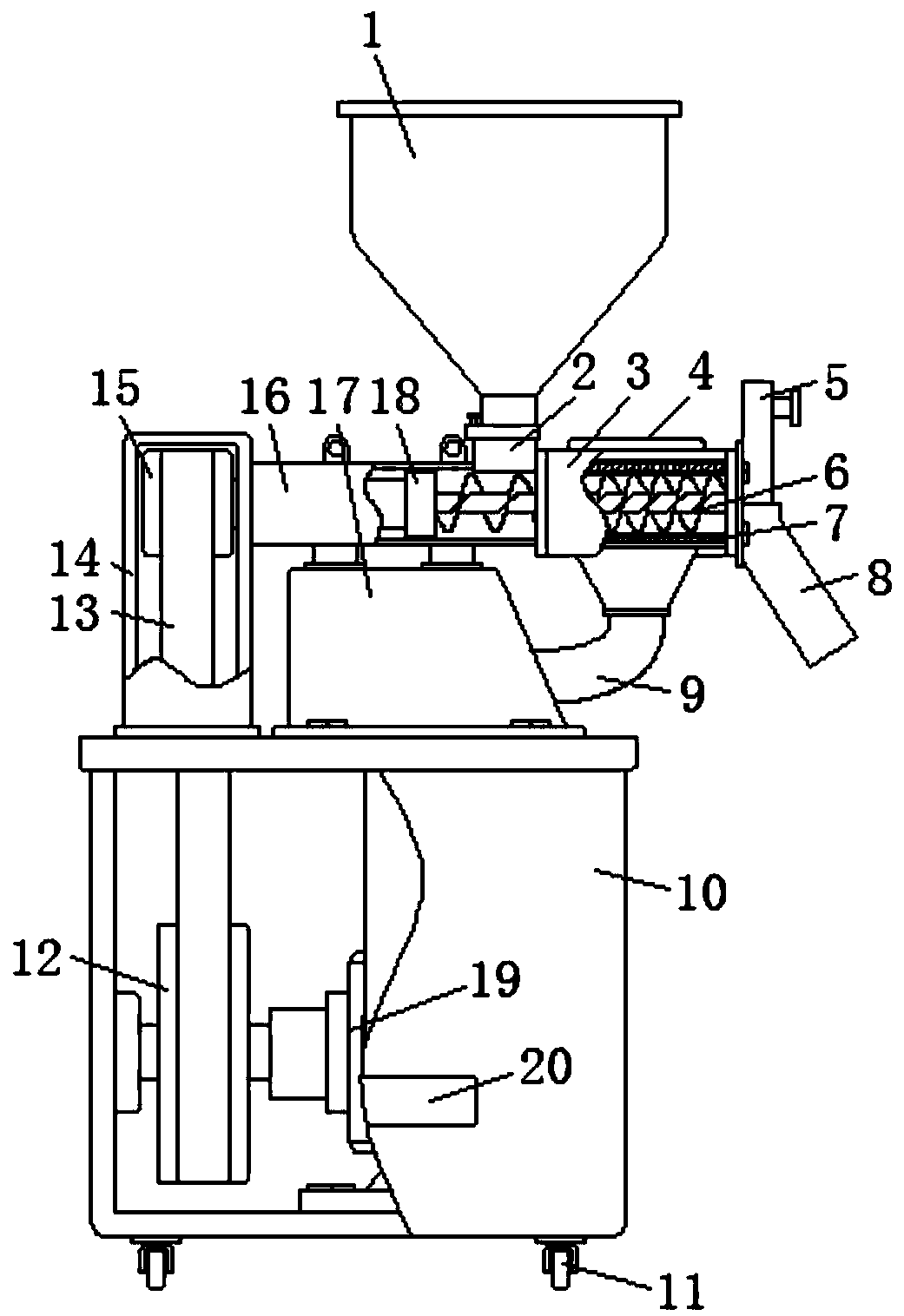 Efficient rice milling machine