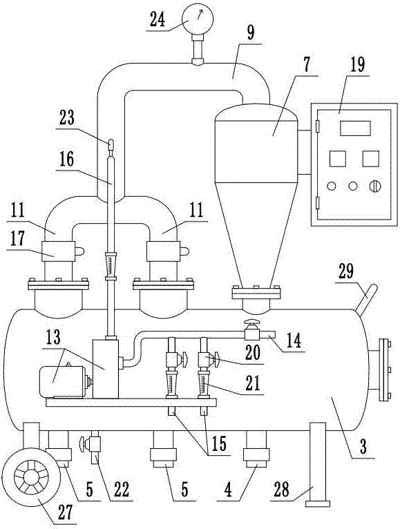 Water purification and fertilization all-in-one machine