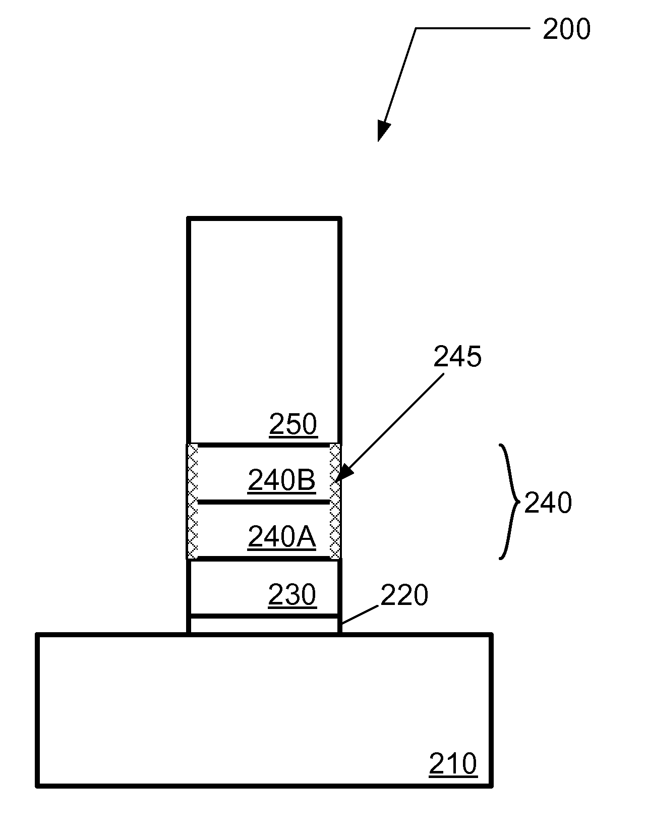 Method for patterning a full metal gate structure