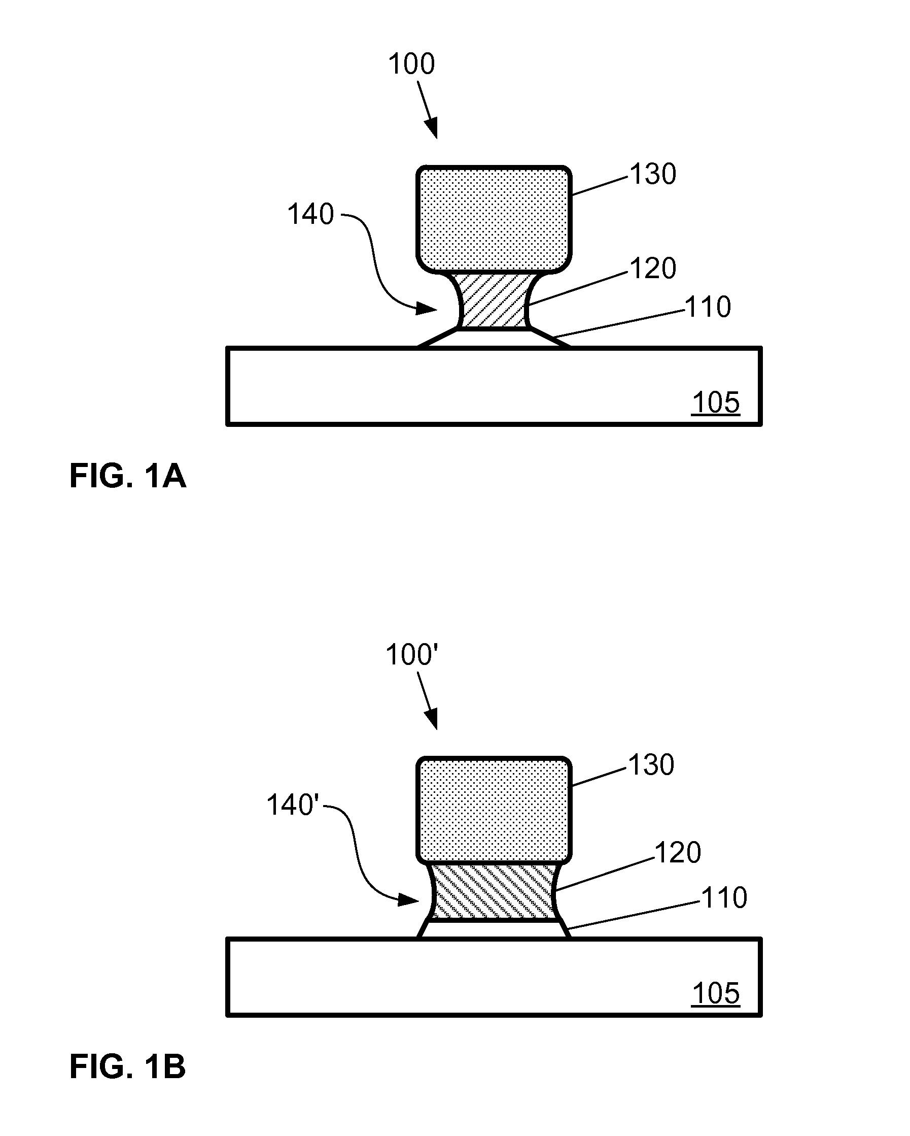 Method for patterning a full metal gate structure