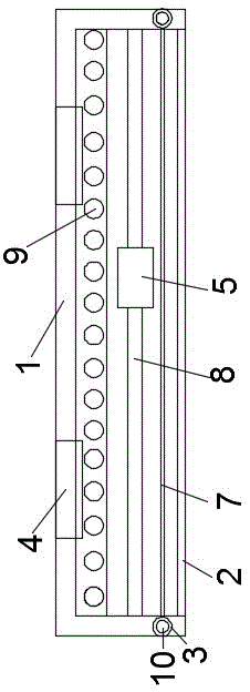 Medical film viewer capable of longitudinal and transverse orientation