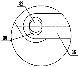 Parallel translation type connecting rod lever type clamping device