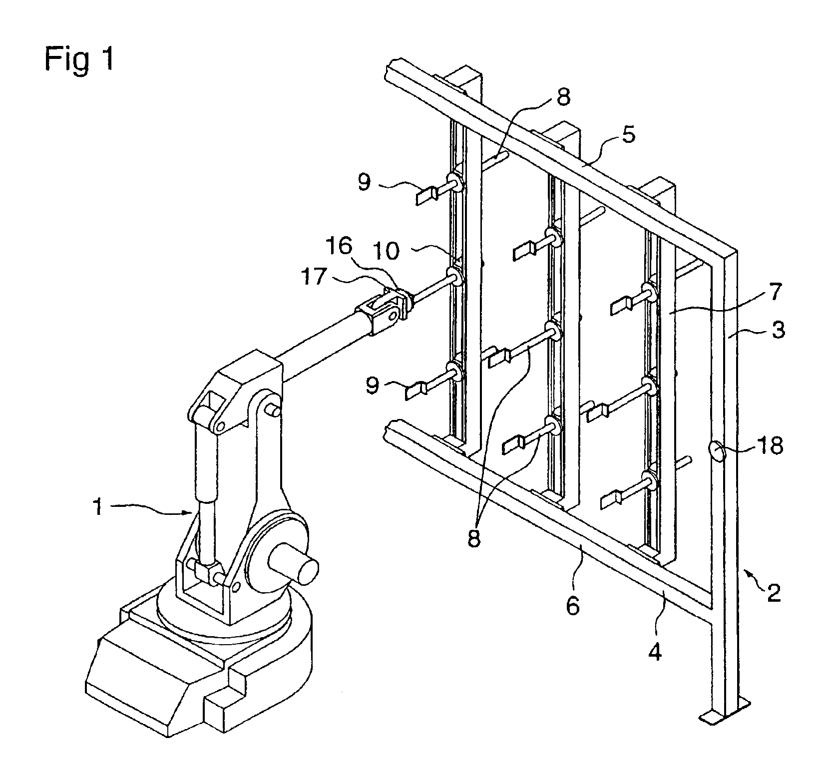 Device and method for fixation of airframe pieces