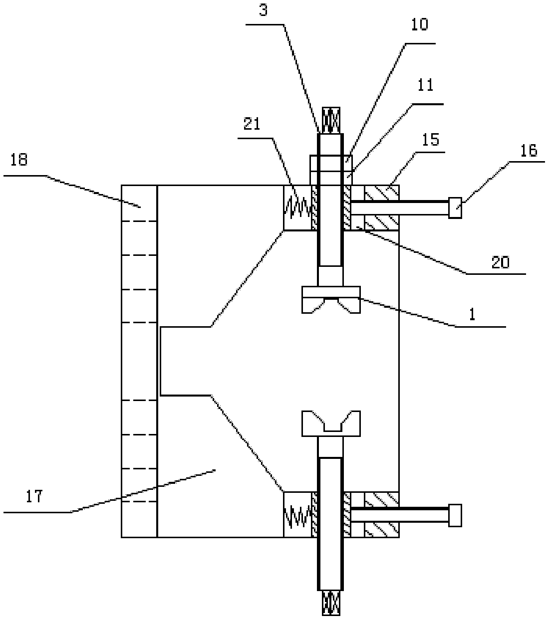 Fixture for elbows with space curves as axes