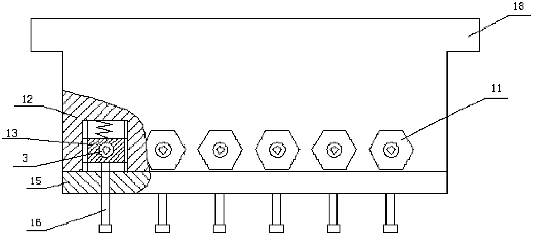 Fixture for elbows with space curves as axes