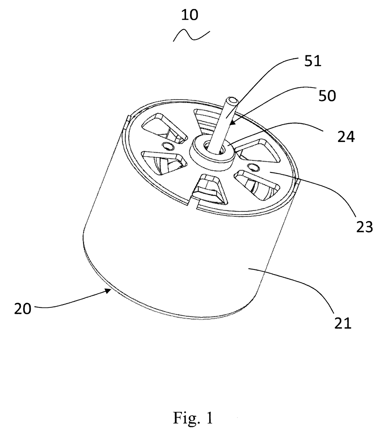 Single Phase Permanent Magnet Motor