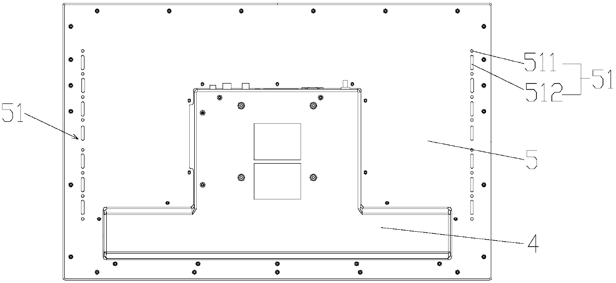 Embedded retractable television