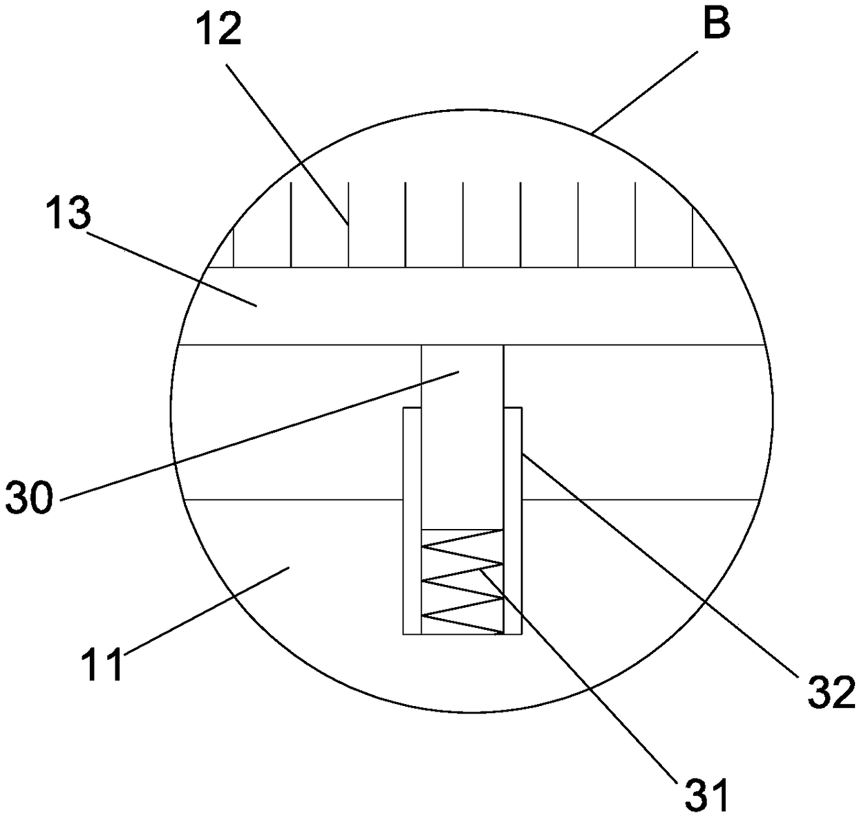 Uniform spinning silk yarn winding device