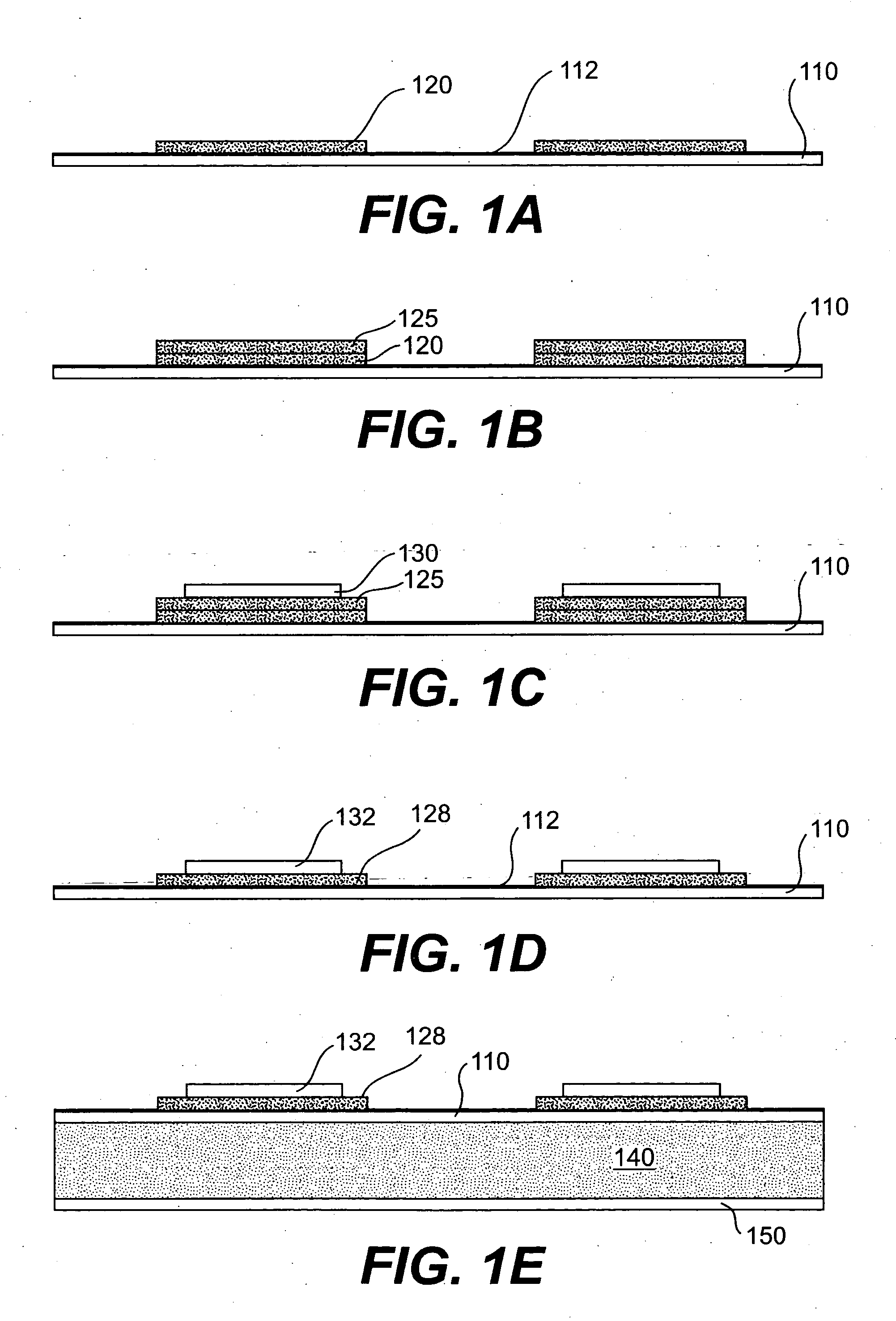 Thick film capacitors, embedding thick-film capacitors inside printed circuit boards, and methods of forming such capacitors and printed circuit boards