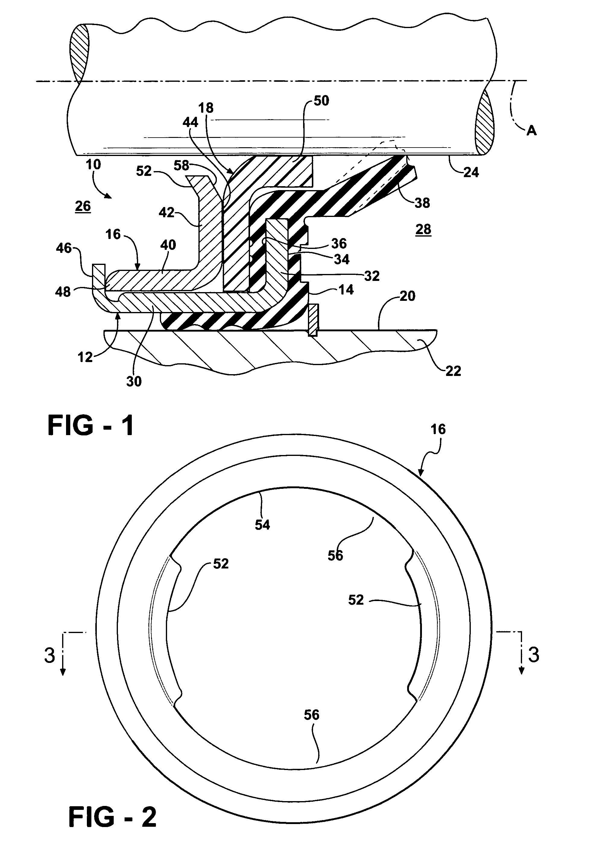 Shaft seal having integrated removal feature