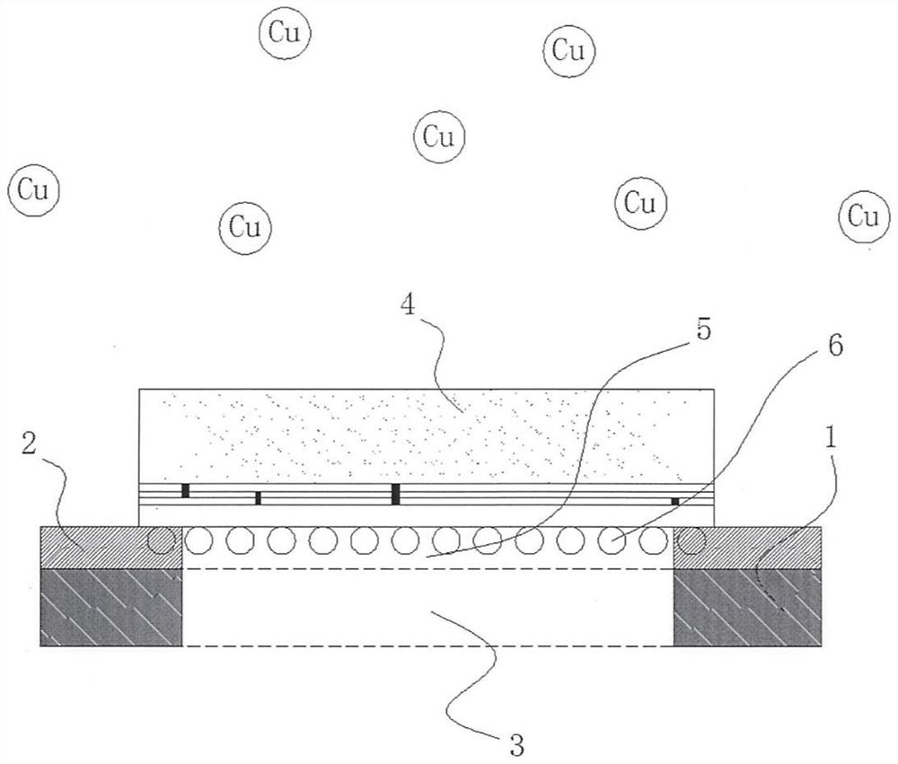 A kind of magnetron sputtering method of BGA electromagnetic shielding product