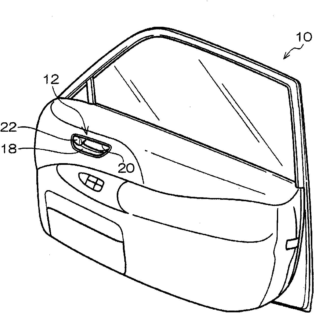 Damper and door handle with the same