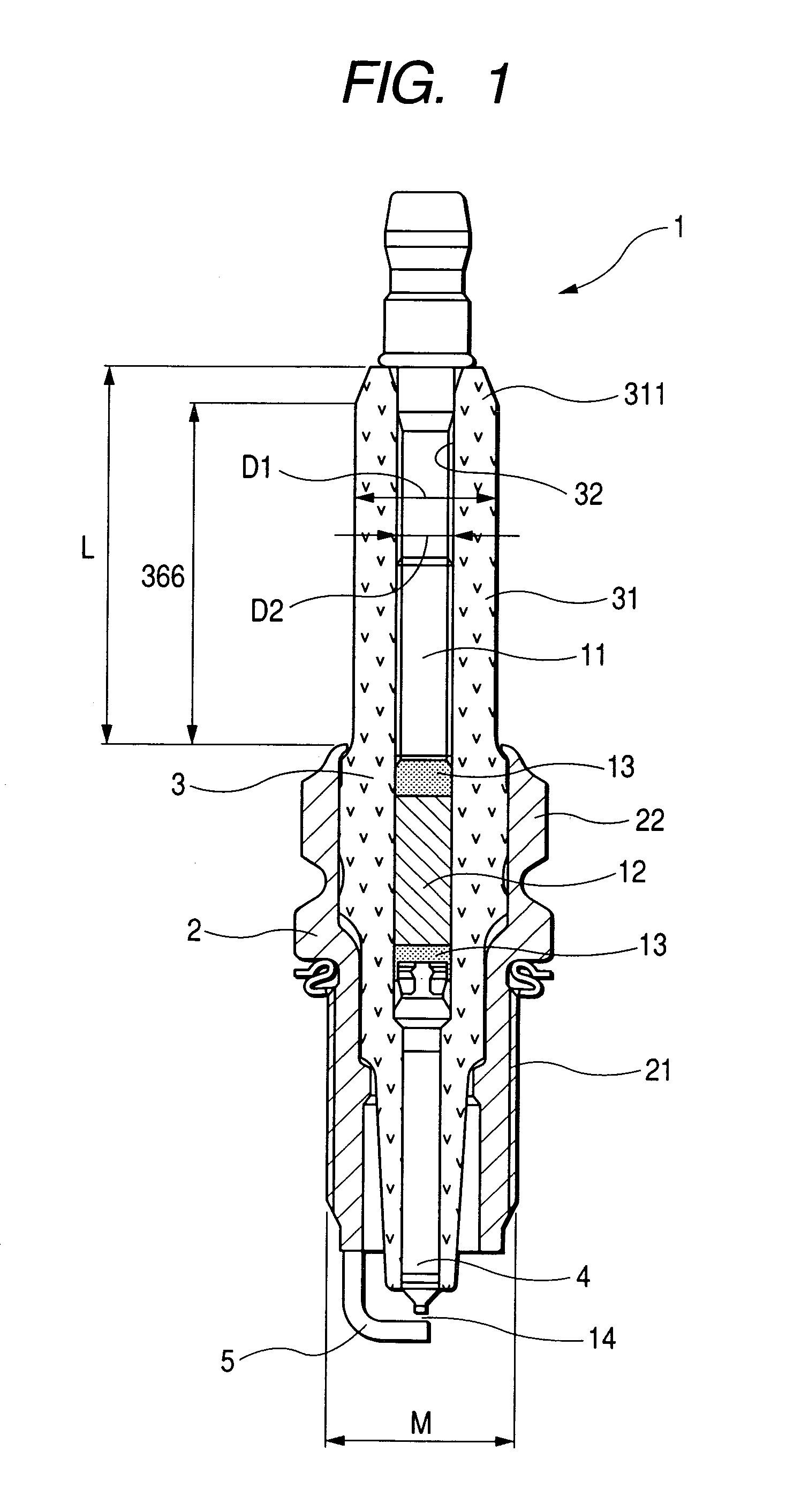 Spark plug with increased durability