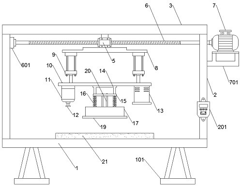 An anti-wrinkle furniture pressing machine