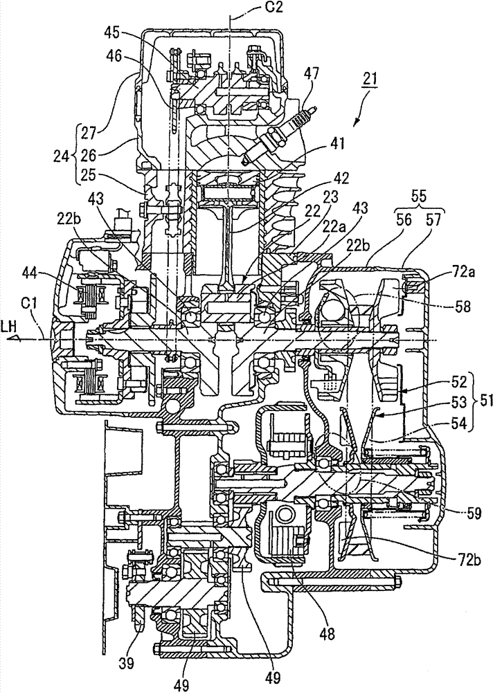 Straddle type vehicle