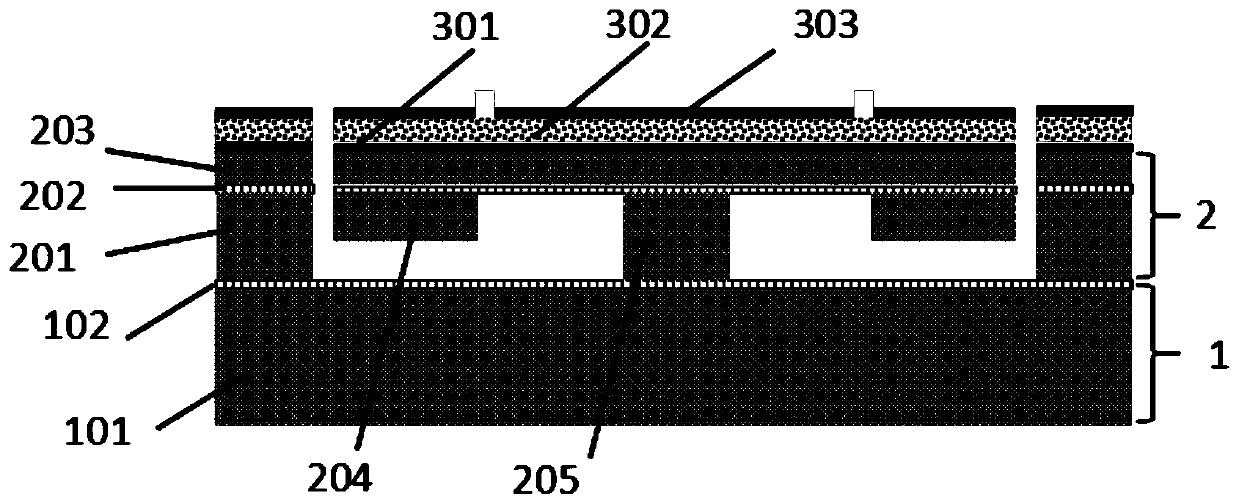 Miniaturized high-sensitivity piezoelectric microphone