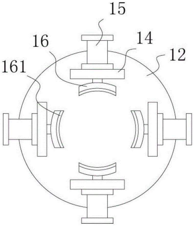 Automatic rotary spray painting mechanism for ceramic processing