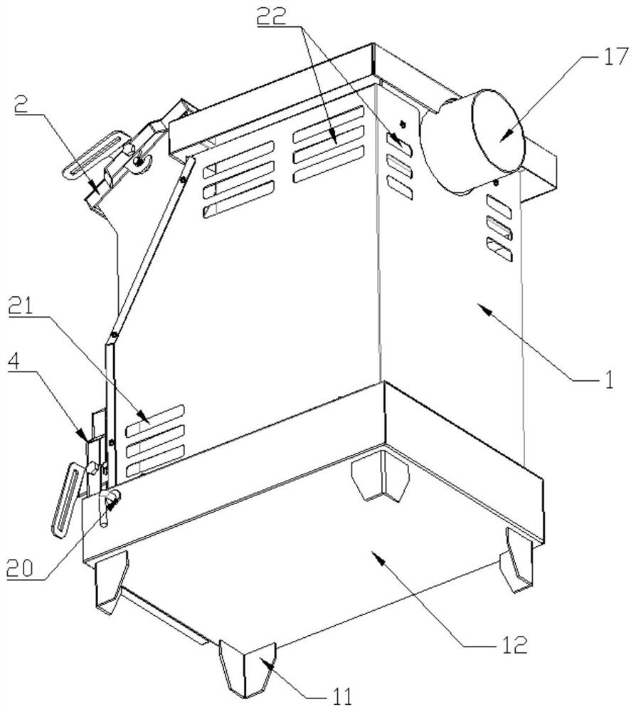 Civil cooking stove for two purposes of biomass briquetting and biomass particles