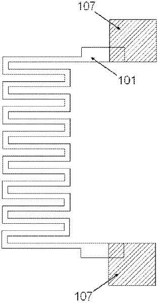 On-line test structure for Seebeck coefficient of polysilicon-metal thermocouple