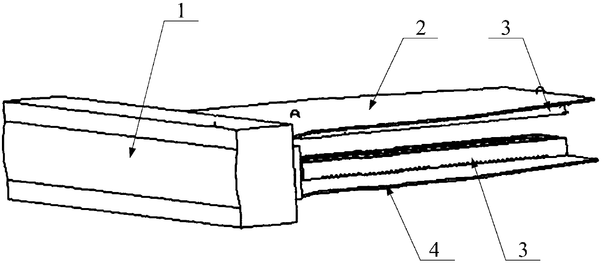 Ultrasonic probe and connector structure thereof