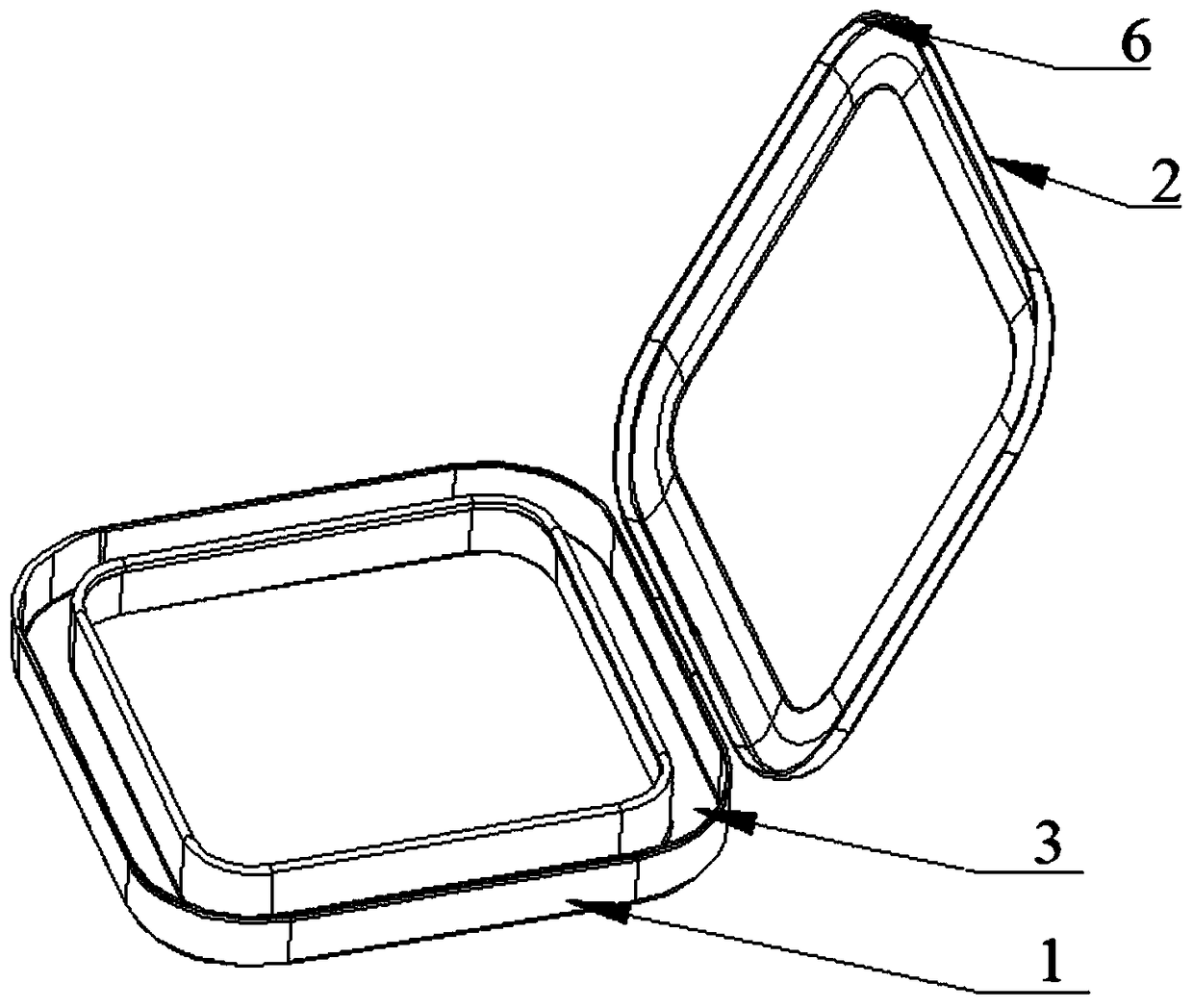 Trash bag component and intelligent trash bin