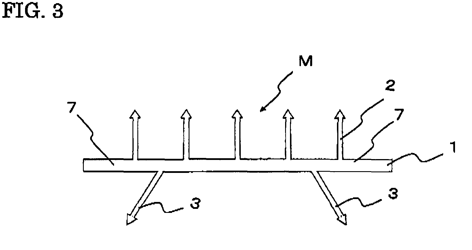 Hooking member for in-mold molding