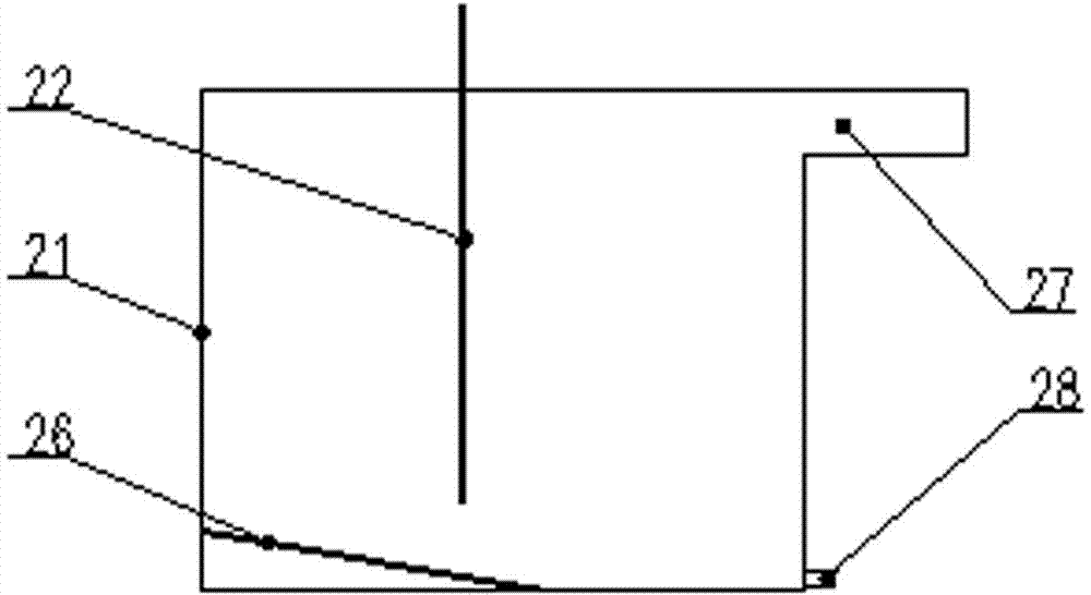 Abrasive recovery device in abrasive water jet scale removal system